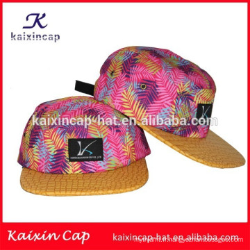2016 conception personnalisée de haute qualité motif de chapeaux de femmes